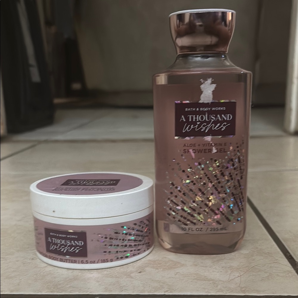Bath & Body Works Pink Body Wash Luxurious Care